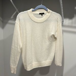 Quince- Baby Alpaca-Wool Diamond Stitch Crew
